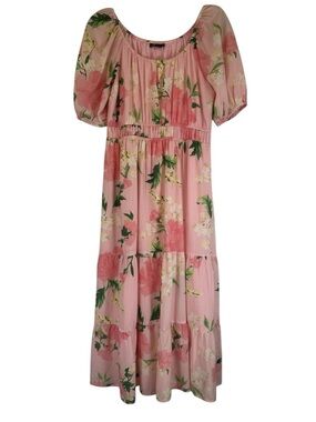 Vineyard Vines Kentucky Derby Churchill Floral Smocked Tiered Midi Dress M